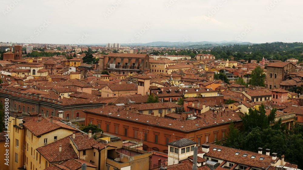 Dächer von Bologna