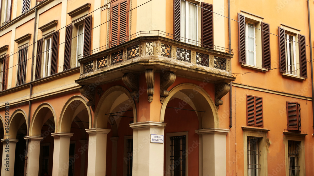 Balkon in Bologna