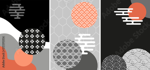 Abstract design with ornate elements.