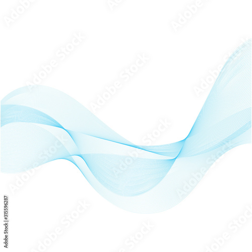 abstract color wave flow design