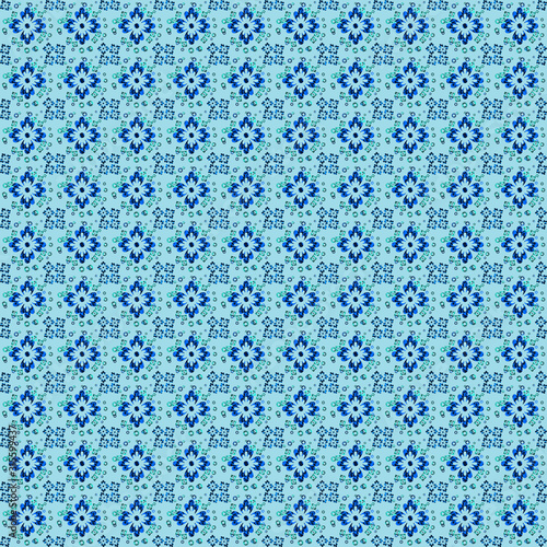 blue background with pattern