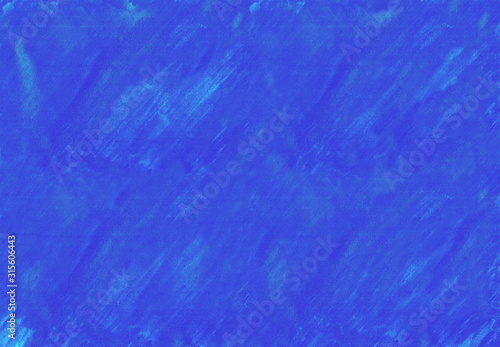青色の水彩絵の具塗った色斑テクスチャ