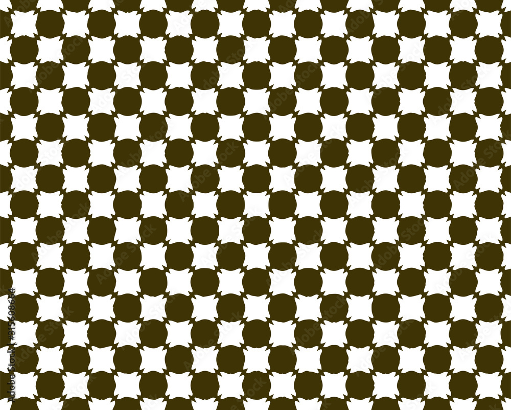 Fototapeta premium Seamless vector pattern in ornamental style. Geometric desing texture for wallpaper and gifts.