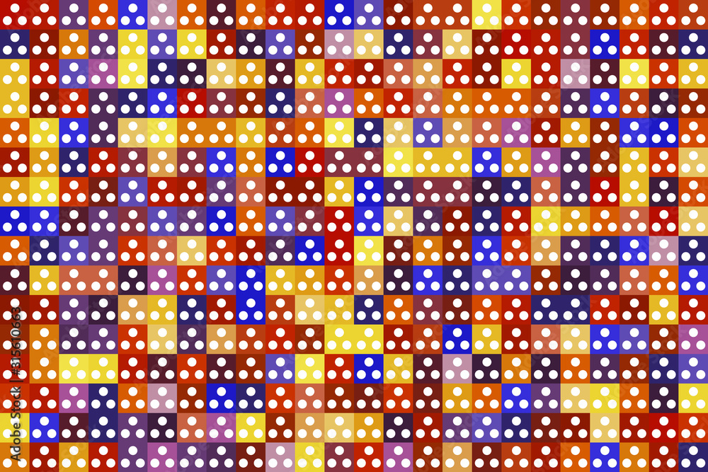 Obraz premium Abstract shapes compositions. Colorful Vector background