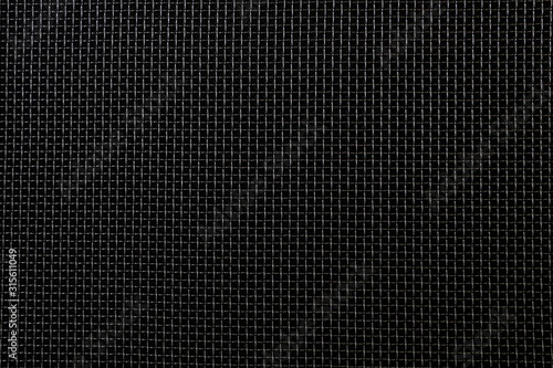 Mesh Cloth speaker cover, Gille Fabric, copy space, blank background, with selective focus