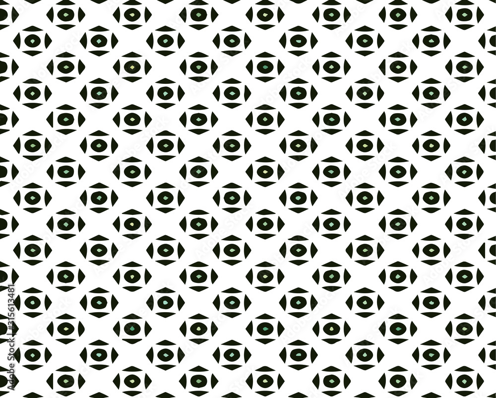 Seamless vector pattern in ornamental style. Geometric desing texture for wallpaper and gifts.