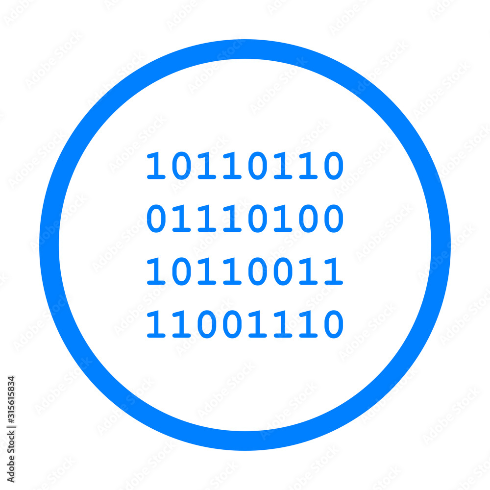 Binärcode und Kreis Binärcode und Kreis