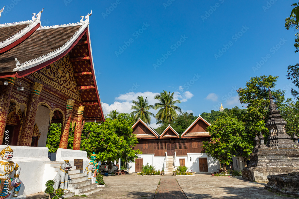 That Makmo, Wat wisunarat Is one of the oldest Buddhist temples in Luang Prabang, Laos.