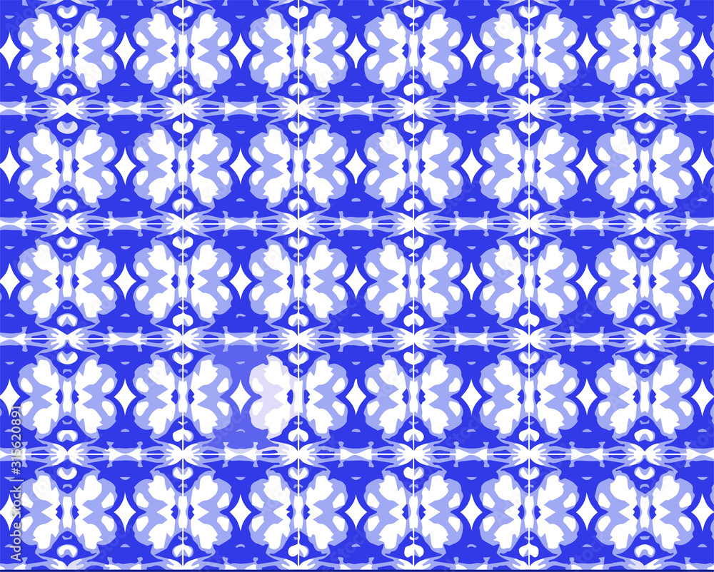 Fototapeta premium Seamless vector pattern in ornamental style. Geometric desing texture for wallpaper and gifts.