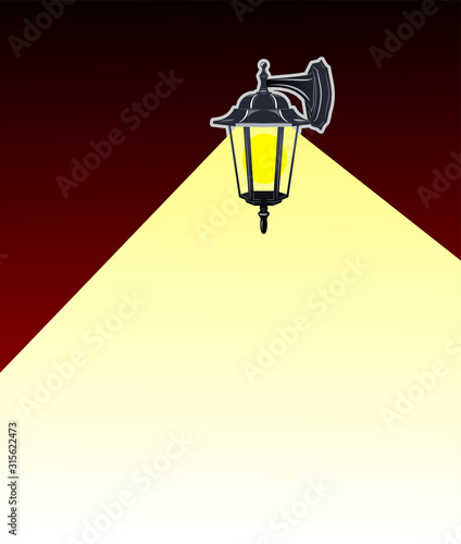 Street Antique Metal Iron Lantern