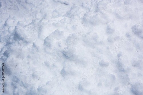 winter background, snow texture, close, soft focus