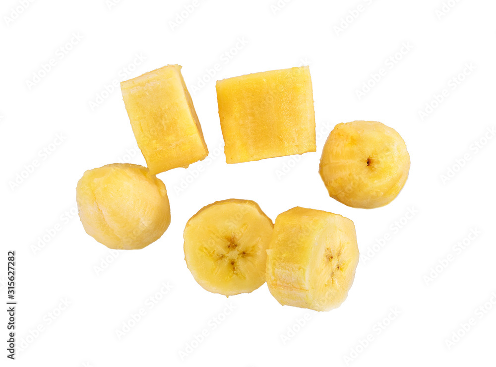 banana isolated on white background banana isolated on white background