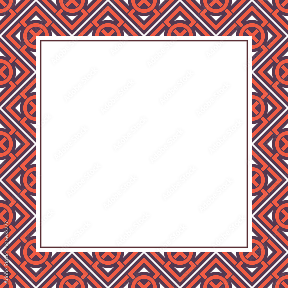 Vector Ornamental Decorative Frame Vector Ornamental Decorative Frame