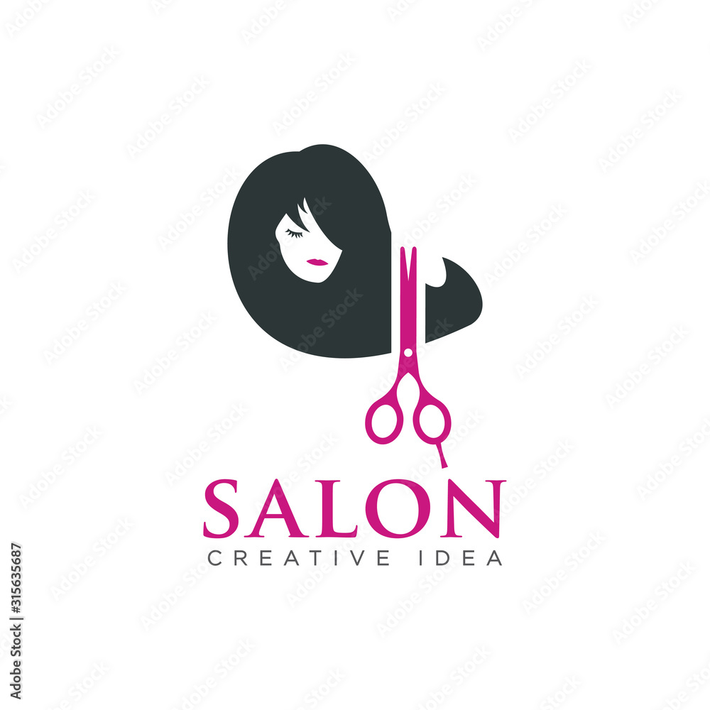 Obraz premium Unique Beauty Logo Design template and vector