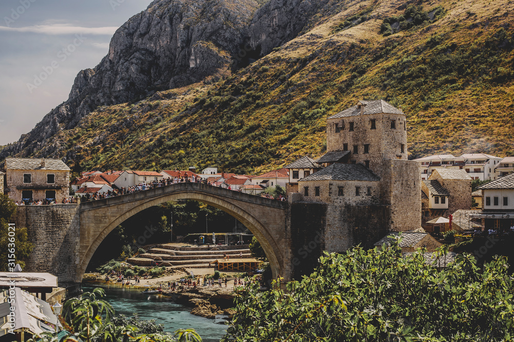 Mostar w Bośni i Hercegowinie