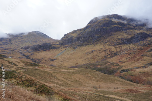 Mountains of the Scottish Highlands