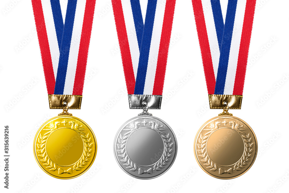 金 銀 銅のメダルのイメージ素材 Stock Photo Adobe Stock