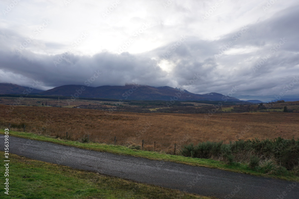 Mountains of the Scottish Highlands