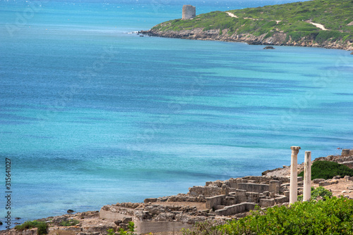 panoramic view of San Giovanni di Sinis