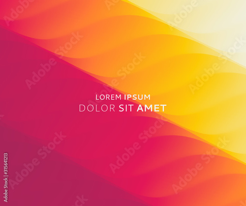 Abstract background with dynamic effect. Creative design poster with vibrant gradients. Vector Illustration for advertising, marketing, presentation. Mobile screen.