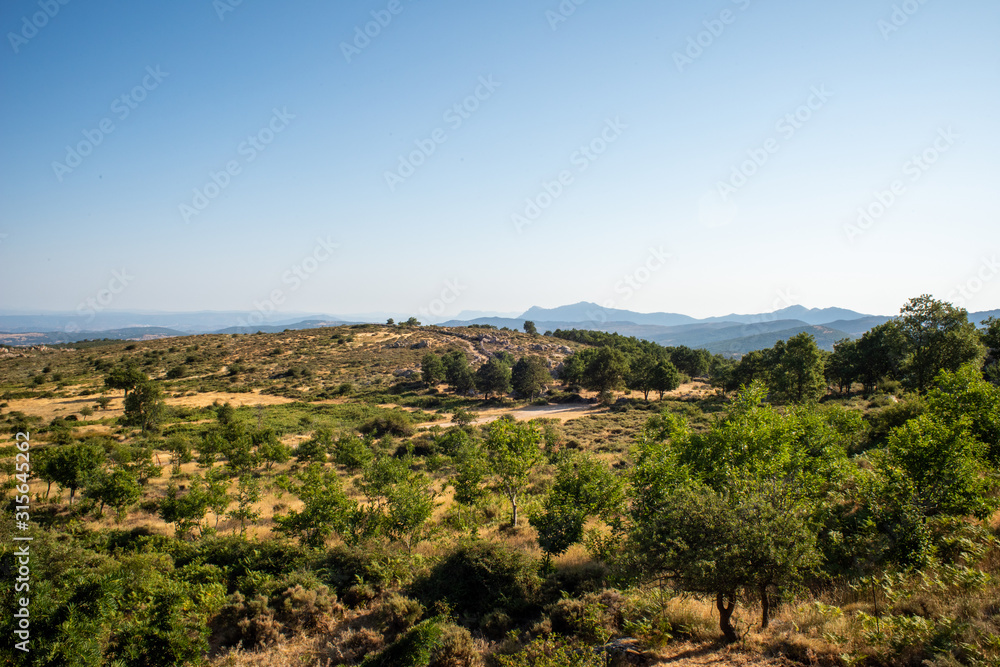 mountain landscape Sardinia
