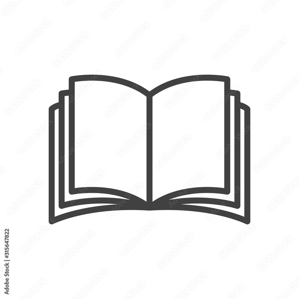 book - education icon vector design template book - education icon vector design template