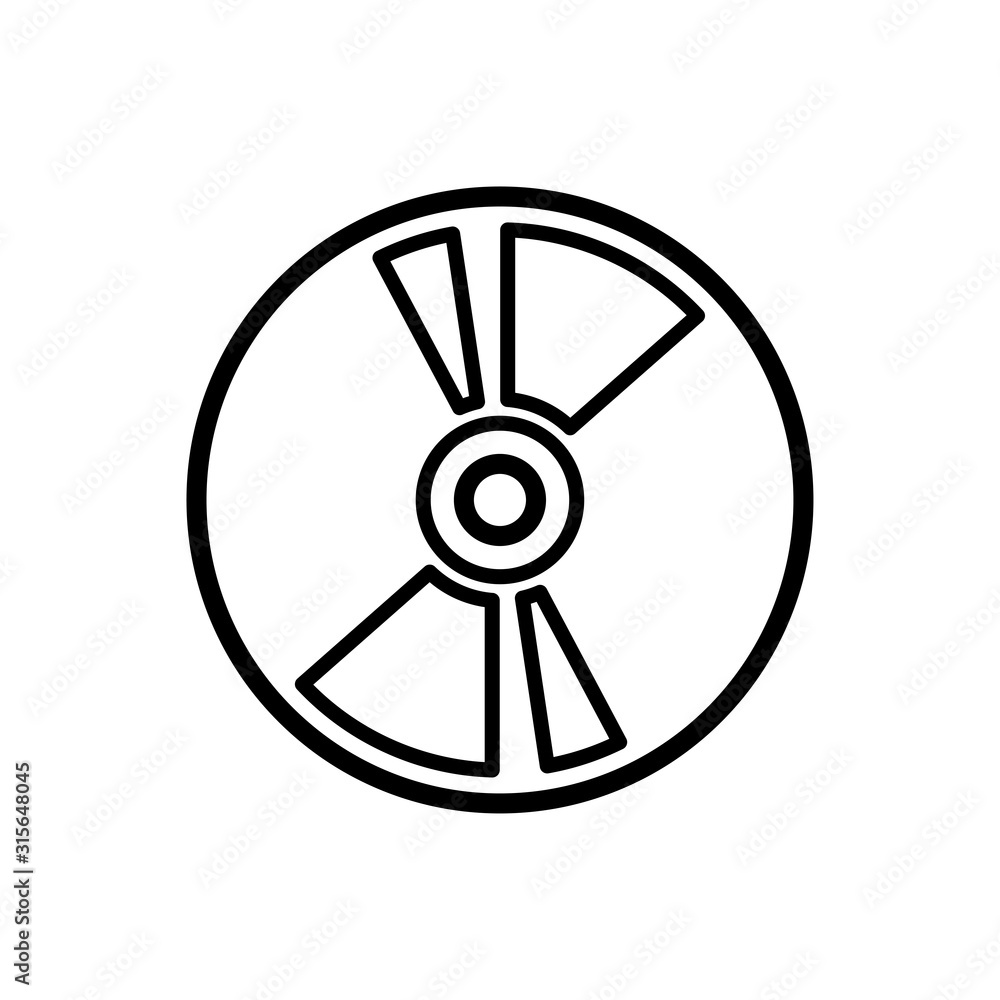 disk - compact disk icon vector design template disk - compact disk icon vector design template