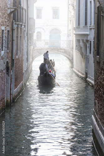  Scenic view of the Venetian canal © Oleksii Sergieiev