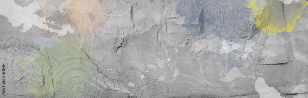 Fototapeta premium Abstract Background, Bitmap, Computer Generated