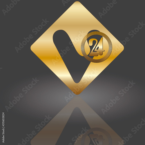 v 24