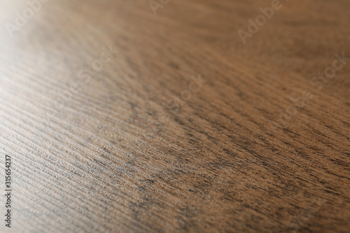 Wooden table background, close up. Space for text