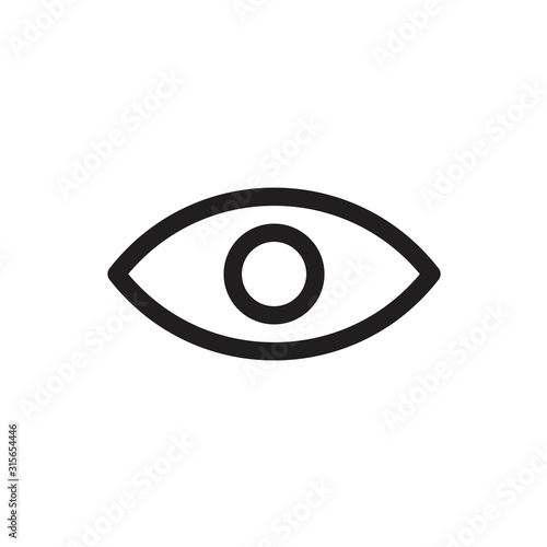 Eye Icon For Web User Interface