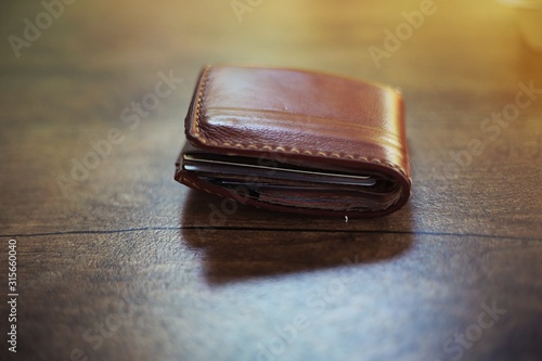 wallet with money