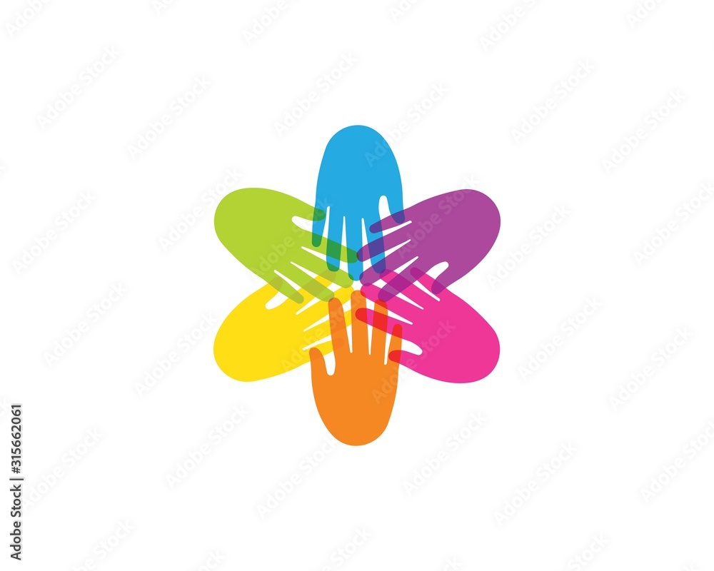 Hand vector icon illustration design Hand vector icon illustration design