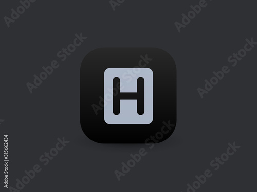 Hospital Sign -  App Icon