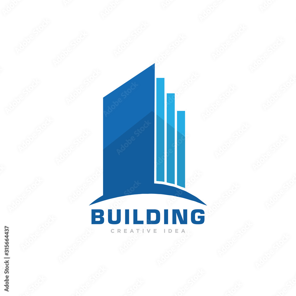Building Logo Design and Icon Template