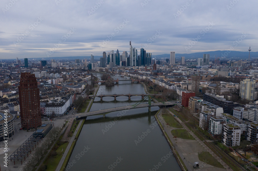 Central bank.Frankfurt am Main Germany. 01/14/2020.