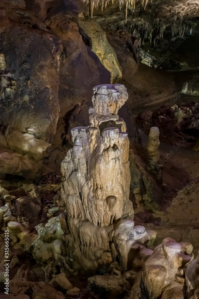 The  Prometheus Cave (also Kumistavi Cave) near Tskaltubo in the Imereti region, Georgia