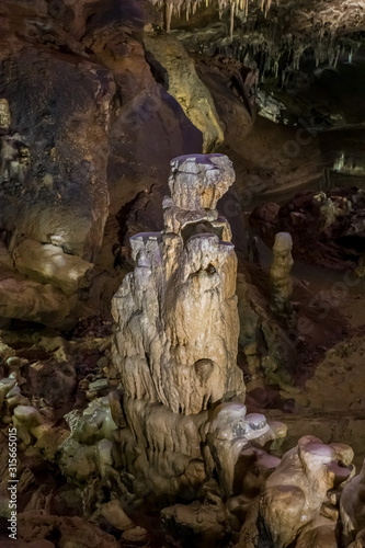 The  Prometheus Cave (also Kumistavi Cave) near Tskaltubo in the Imereti region, Georgia © svarshik
