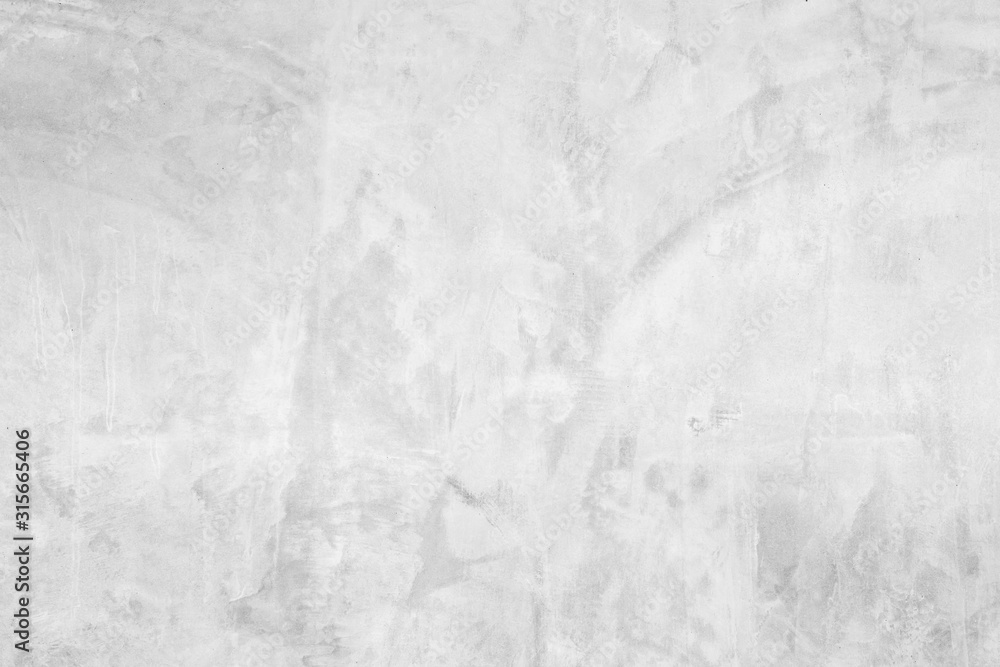 Naklejka premium Abstract white gray concrete texture background.White cement wall texture for interior design.copy space for add text.Loft style.
