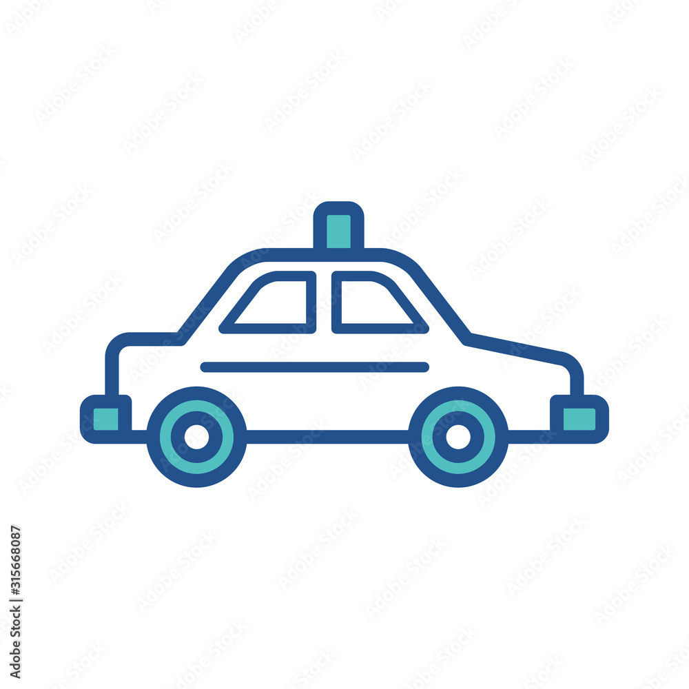 taxi icon collection, trendy style taxi icon collection, trendy style
