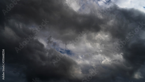 Background before the rain, sky, clouds, cloudscape, time lapse, sunset background, bright sky, time lapse clouds, evening clouds, move out, rolling, border, Thailand, Malaysia