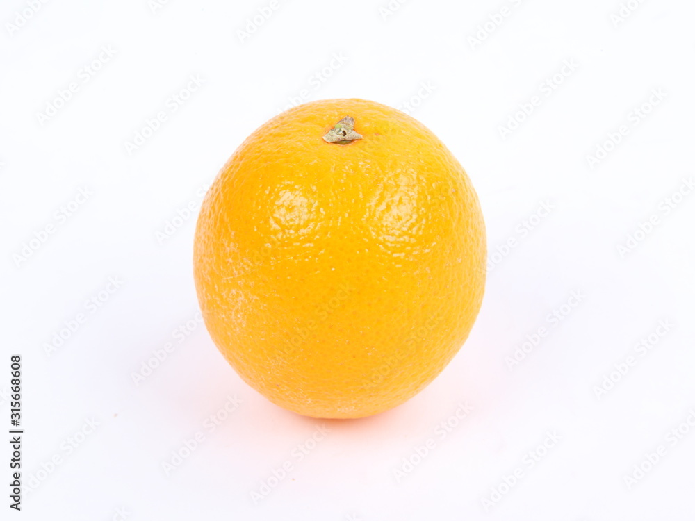 Orange fruits isolated on white background Orange fruits isolated on white background