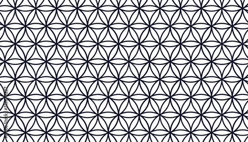 Flower of Life - Illustrator Pattern - Seamless