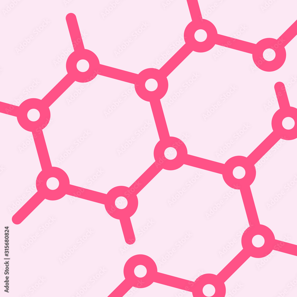 graphene, atomic carbon structure vector design graphene, atomic carbon structure vector design