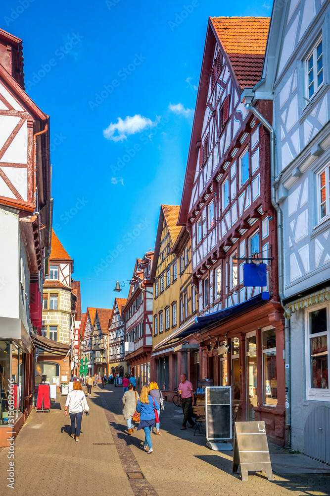 Obraz premium Altstadt, Mosbach, Deutschland