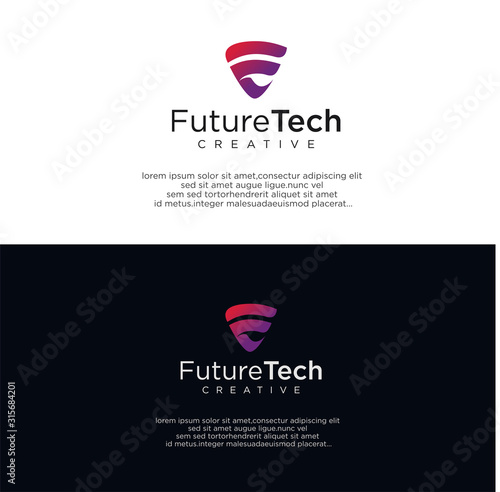 Free Download Letter F V VF Triangle Logo Tech Design Vector Stock  illustration .  Triangle Tech Logo Design. - GFXLoad