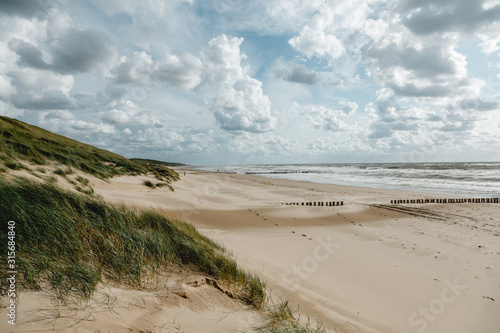Strand Dünen Meer Niederlande