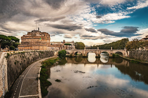 Castel Sant'Angelo, in Rome, Italy