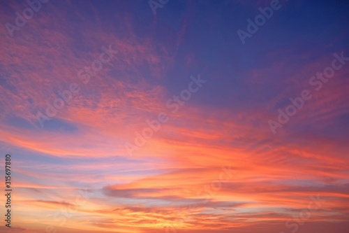 Fototapeta Naklejka Na Ścianę i Meble -  Incredible tropical sunset
